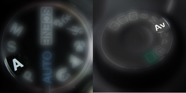 Aperture Priority dial
