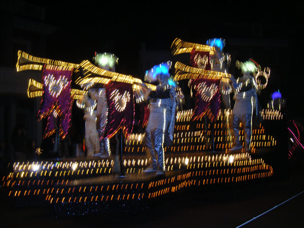 blurry float