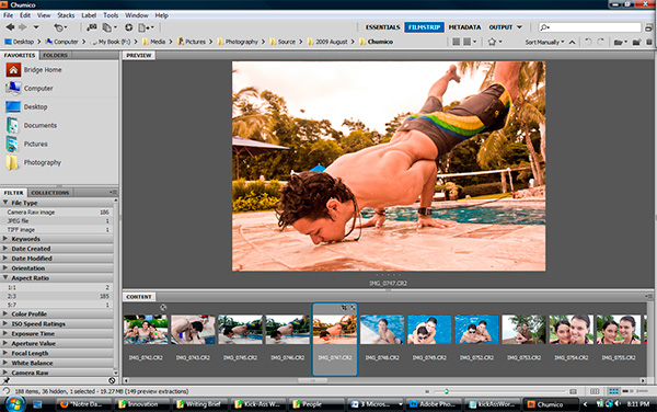 raw photography workflow