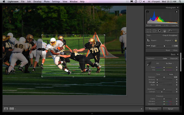 sports photography guide