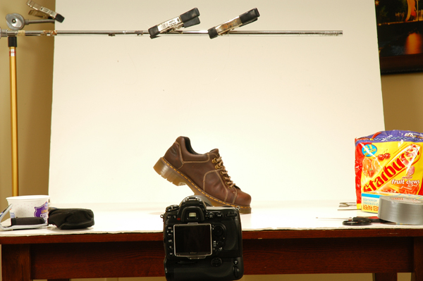 product photography and lighting