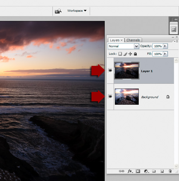 exposure blending RAW tutorial