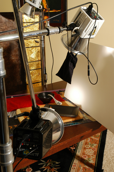 food photography lighting