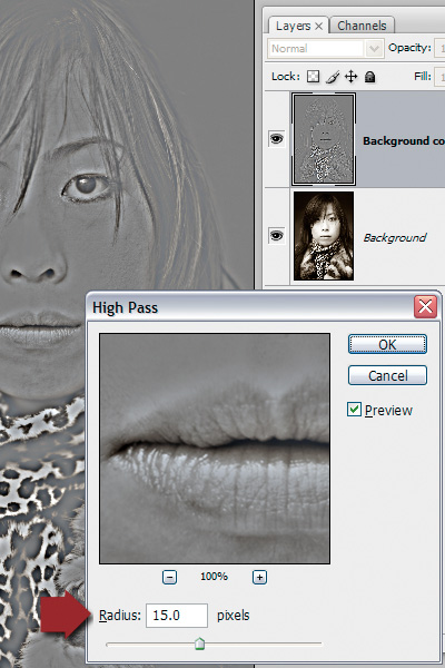 high pass filter photoshop