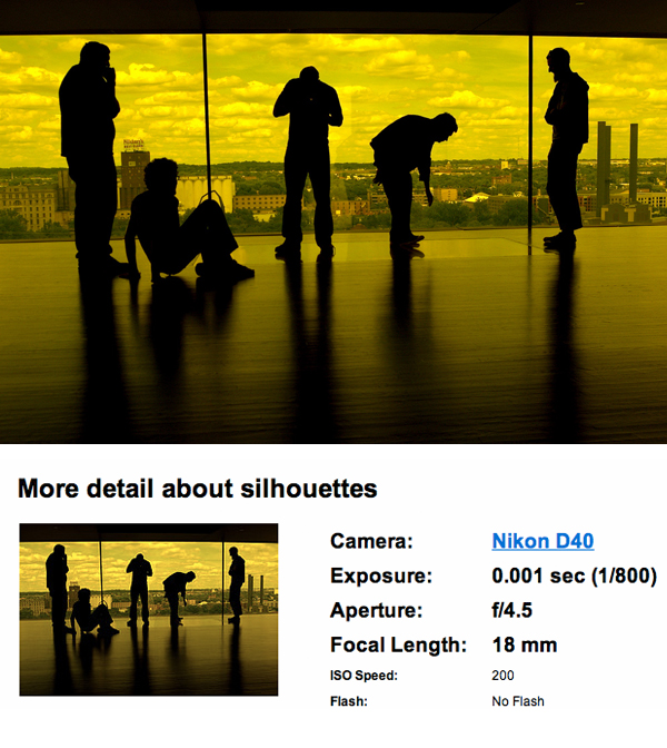 silhouette photography