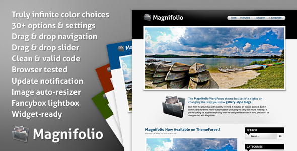 WordPress themes for photographers