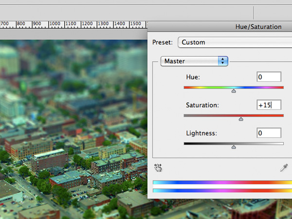 photoshop tilt-shift effect