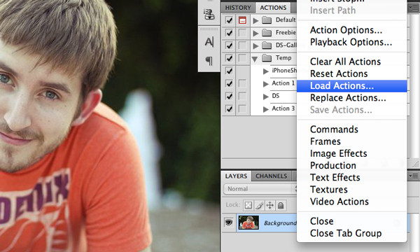 Free Photoshop Actions