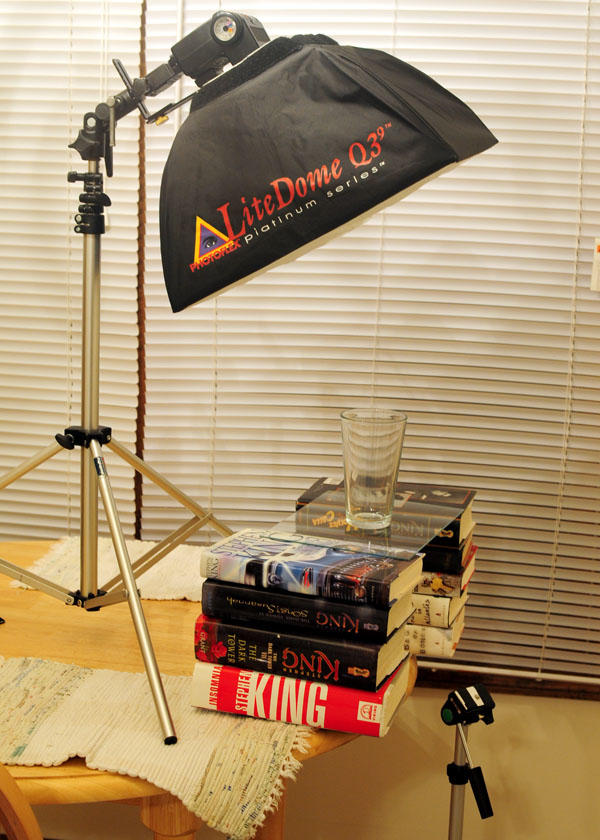 photographing a beverage drink