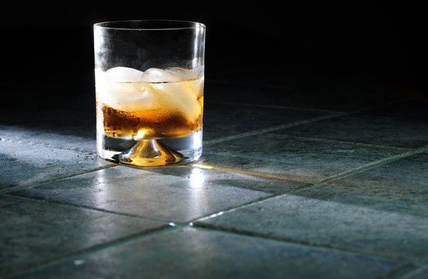 photographing a beverage drink