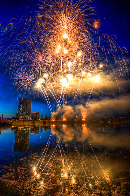 how to photograph fireworks