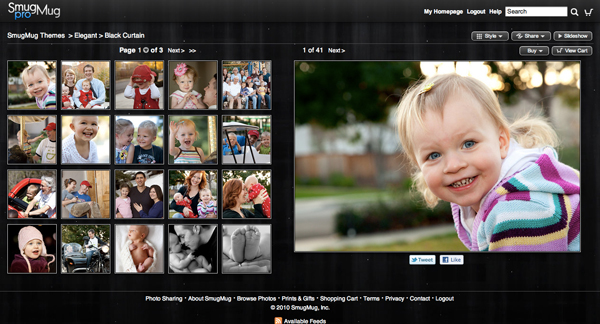 photography website services compared