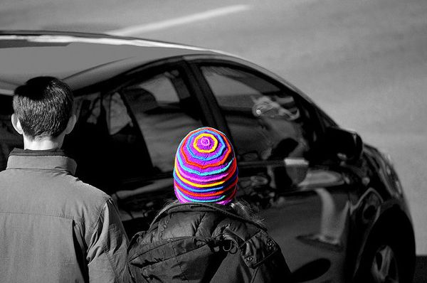 partial color colour photography