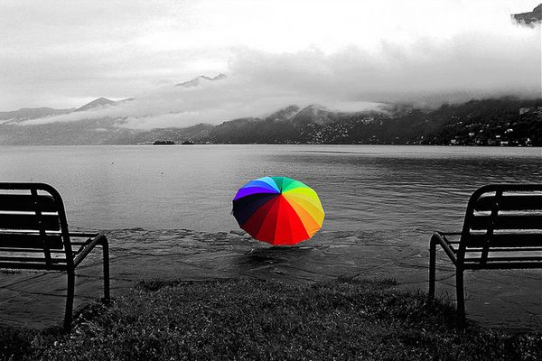 partial color colour photography