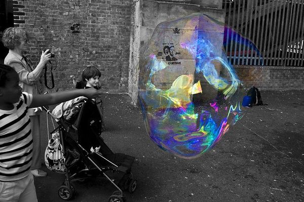partial color colour photography