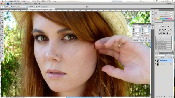 simple portrait photography