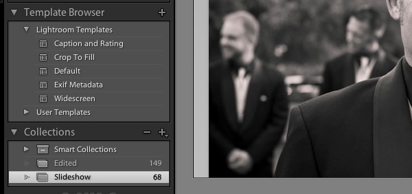 lightroom slideshow gallery