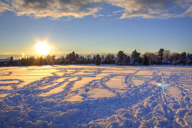 winter snow photography examples