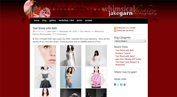 wordpress for photographers