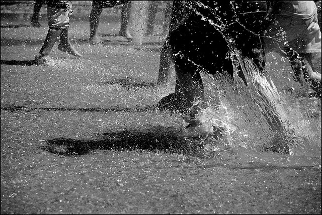 photograph movement in water
